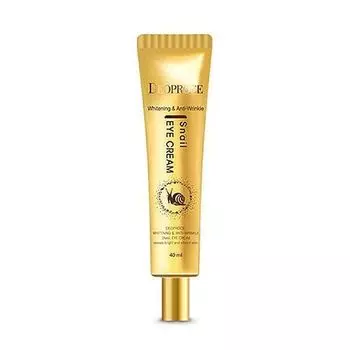 Крем для век с экстрактом улитки, Deoproce Whitening And Anti-Wrinkle Snail Eye Cream 40мл
