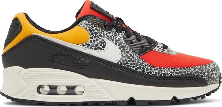 Кроссовки Nike Wmns Air Max 90 SE 'Safari', красный