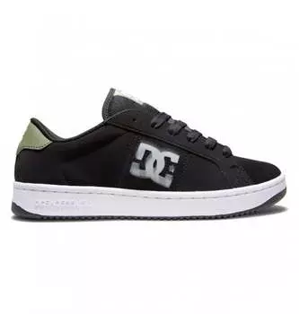 Кожаные Кеды кроссовки Striker Black/Olive