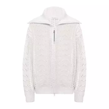 Кардиган из кашемира и шелка Brunello Cucinelli