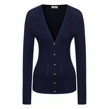 Кардиган из кашемира и шелка Lanvin