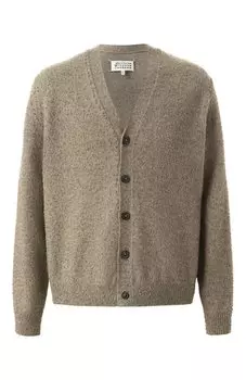 Кардиган из шерсти и хлопка Maison Margiela