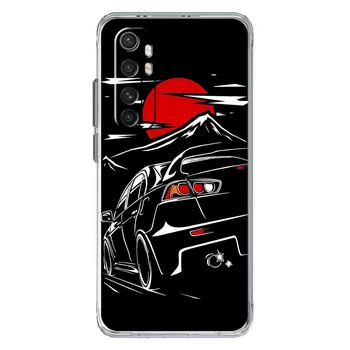 Япония JDM спортивные автомобили мужской чехол для телефона для Xiaomi Mi 12T 10 12 Lite 11 Ultra 11X 11T Pro 11i Poco X4 X3 NFC F3 M3 M4 5G чехол Xiaomi 12 Lite
