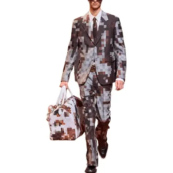 Куртка мужская коричневая Louis Vuitton, коричневый
