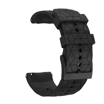 24-миллиметровый ремешок для Suunto 9 Baro 9 Spartan, силиконовый ремешок для смарт-часов Suunto 7 Sports, сменный ремешок 24mm красный