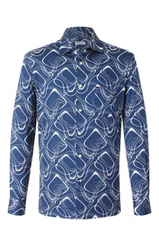 Хлопковая рубашка Kiton