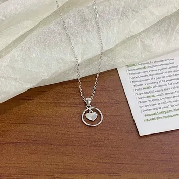 Нежное ожерелье «Любовь» для женщин, изысканное, милое и великолепное, с дизайном цепочки для шеи, ощутите ощущение шейного платка