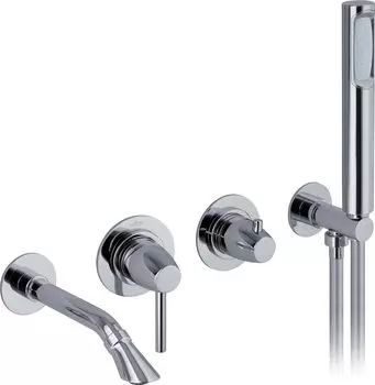 Душевой комплект Webert Opera moderna Opera moderna OE860312015 С ВНУТРЕННЕЙ ЧАСТЬЮ, хром