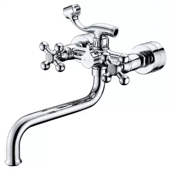 Смеситель для ванны с душем Kaiser Carlson Lux 11255 хром