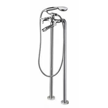 Напольный смеситель для ванны с душем Kaiser Trio 57222 хром