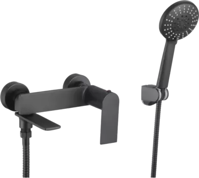 Смеситель для ванны с душем Savol S-601808H черный
