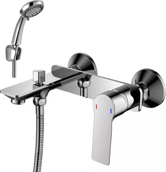 Смеситель для ванны Rossinka RS27-31 хром