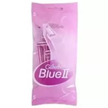 Gillette Blue II Станок одноразовый для женщин 5 шт