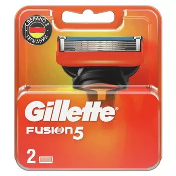 Gillette Fusion5 Кассеты для бритвенного станка 2 шт