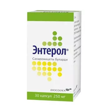 Энтерол капсулы флакон 30 шт