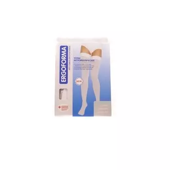 Эргоформа Чулки антиэмболические (25 mmHg) 2 компрес.р.2/ М белый