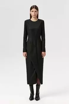 Платье шерстяное приталенное Fashion Rebels