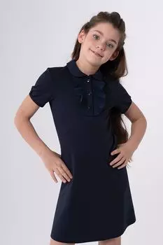 Платье трикотажное с коротким рукавом Smena