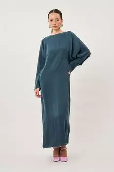 Платье трикотажное с объемным рукавом Fashion Rebels