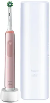 Электрическая зубная щетка Oral-B Pro 3, насадок: 1, режимов: 3, розовый