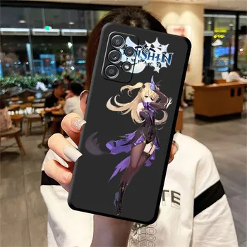 Броня ТПУ силиконовый genshin Impact аниме чехол для Motorola Moto G30 G82 G200 G52 G71 G50 G22 G51 G31 G60S G8 G9Play G8 сумка Moto G30