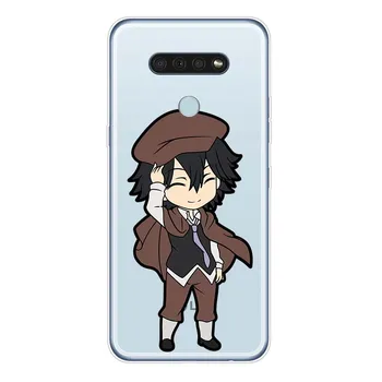 Аниме Bungou Stray Dogs для LG K92 K52 K62 K22 K71 K61 K51S K41S G8 G8S G8X V35 V50 V40 V50S V60 Q60 чехол для телефона LG G8 ThinQ
