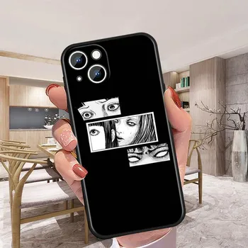 Мягкий силиконовый чехол для телефона Apple iPhone 13 12 mini 11 XS Pro Max XR 8 7 6S 6 5S 5 Plus Junji Ito Tomie iPhone 5 5S