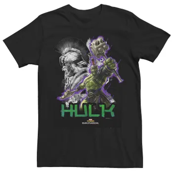 Мужская футболка с рисунком Thor Ragnarok Gladiator Hulk Profile Pounce Marvel