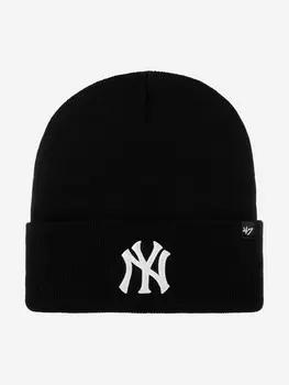 Шапка с отворотом 47 BRAND B-HYMKR17ACE New York Yankees MLB (черный), Черный