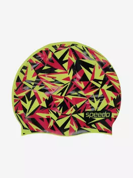 Шапочка для плавания детская Speedo Boom Silicone, Черный