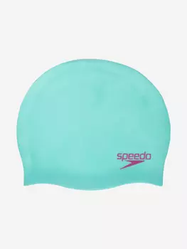 Шапочка для плавания детская Speedo Plain Moud, Голубой