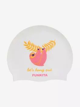 Шапочка для плавания Funkita Hang Out, Белый