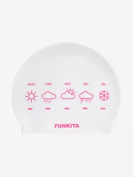Шапочка для плавания Funkita Swim Week, Белый
