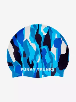 Шапочка для плавания Funky Trunks Chaz Michael, Синий