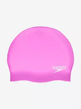 Шапочка для плавания Speedo Plain Moulded, Фиолетовый