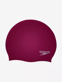 Шапочка для плавания Speedo Plain Moulded, Красный