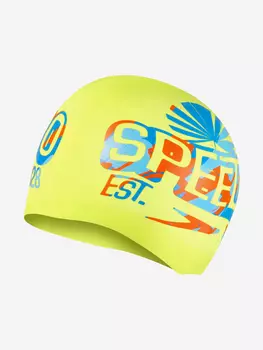 Шапочка для плавания Speedo Slogan, Желтый