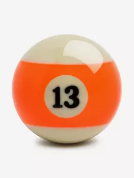 Шар бильярдный d=57,2 мм Pool Standart №13, Оранжевый
