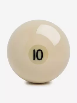Шар бильярдный d=60 мм Русская Пирамида №10, Белый