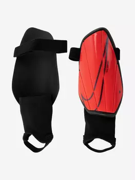 Щитки футбольные детские Nike Charge, Красный, размер 120-130