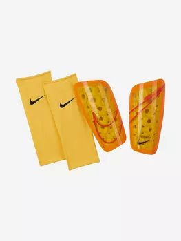 Щитки футбольные Nike Mercurial Lite, Желтый, размер 150-160