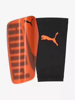 Щитки футбольные PUMA STANDALONE GUARDS, Оранжевый, размер 135