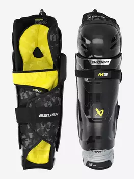 Щитки хоккейные Bauer Supreme M3 SR, Черный