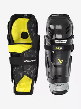 Щитки хоккейные детские Bauer Supreme M3 INT, Черный