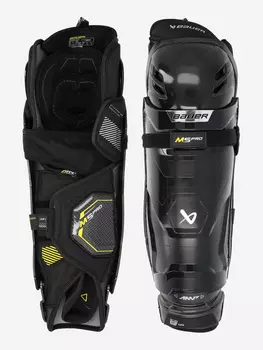 Щитки хоккейные детские Bauer Supreme M5 PRO SR, Черный