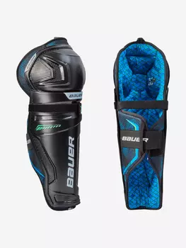Щитки хоккейные детские Bauer X JR, Черный