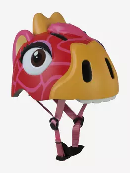Шлем Crazy Safety Red Giraffe 2017 - красный, Красный