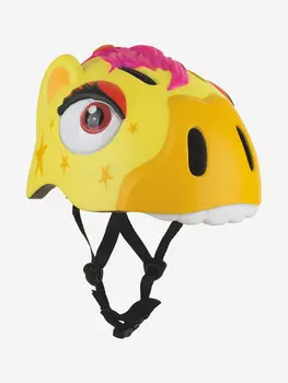 Шлем Crazy Safety Yellow Zebra 2018 - жёлтый, Желтый