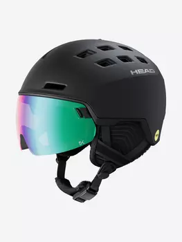 Шлем горнолыжный Head Radar 5K Photo MIPS с визором S1-S3 (VLT 46-16%), Черный