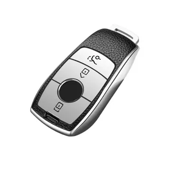 Кожаный чехол для ключей из ТПУ для Mercedes Benz ACESG GLS Class W177 W205 W213 W222 G63 X16 красный